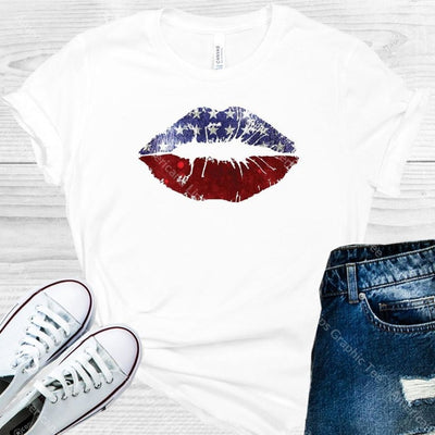 Americana Lips Graphic Tee Graphic Tee