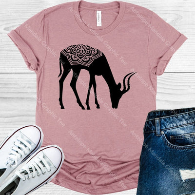 Antelope Mandala Graphic Tee Graphic Tee