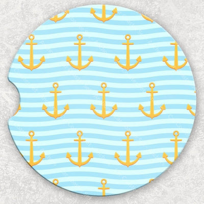 Car Coaster Set - Anchors