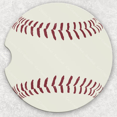 Car Coaster Set - Baseball