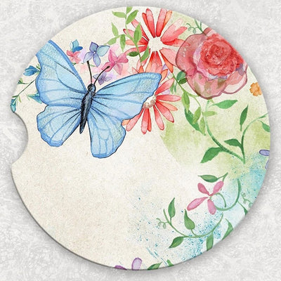 Car Coaster Set - Butterfly