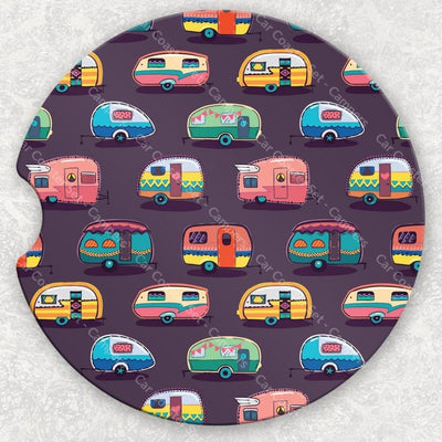 Car Coaster Set - Campers