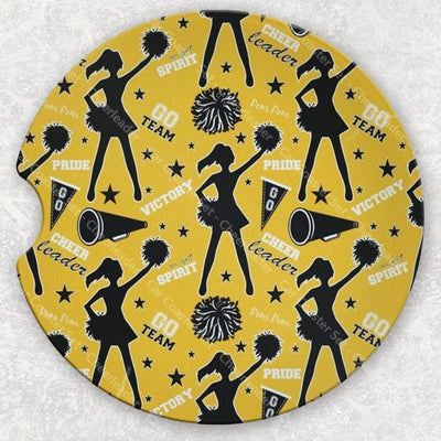 Car Coaster Set - Cheerleader