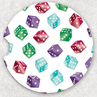 Car Coaster Set - Dice