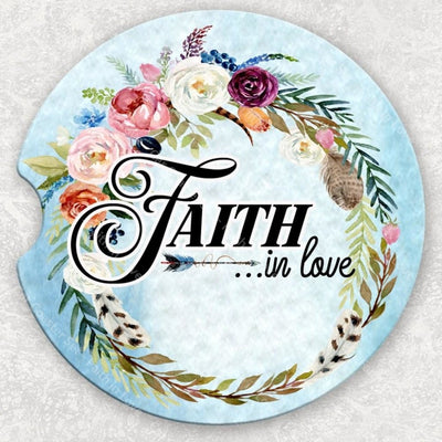 Car Coaster Set - Faith In Love