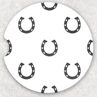 Car Coaster Set - Horseshoes