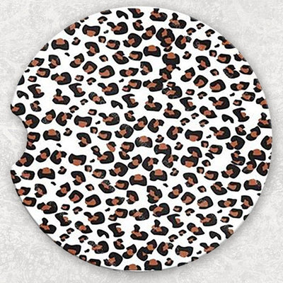 Car Coaster Set - Leopard
