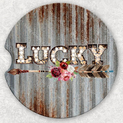 Car Coaster Set - Lucky Arrow