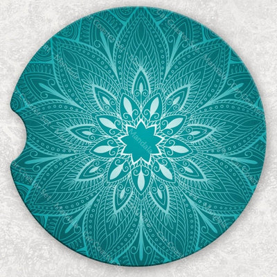 Car Coaster Set - Mandala