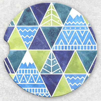 Car Coaster Set - Mountains
