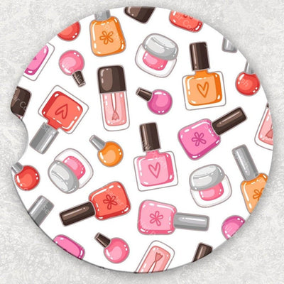 Car Coaster Set - Nail Polish