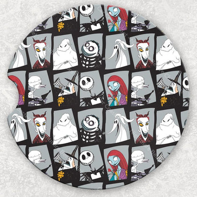 Car Coaster Set - Nightmare Before Christmas