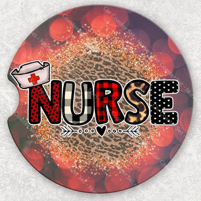 Car Coaster Set - Nurse