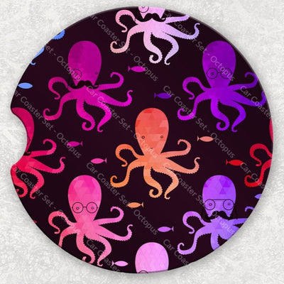 Car Coaster Set - Octopus