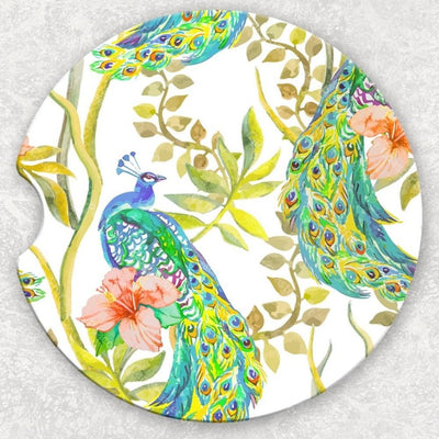Car Coaster Set - Peacock