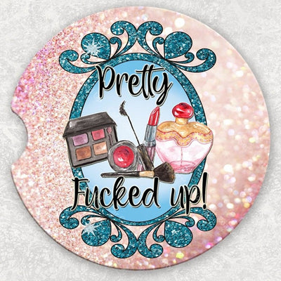 Car Coaster Set - Pretty F***ed Up