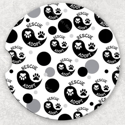 Car Coaster Set - Rescue Adopt