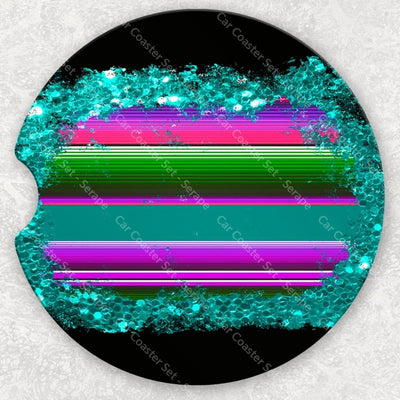 Car Coaster Set - Serape