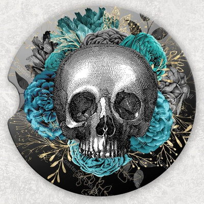 Car Coaster Set - Skull