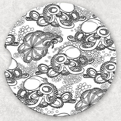 Car Coaster Set - Squid