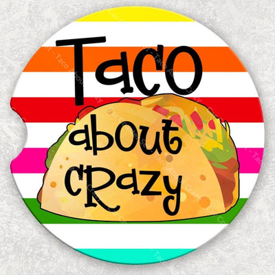 Car Coaster Set - Taco About Crazy