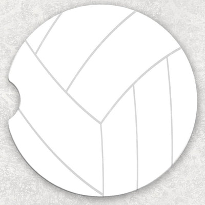 Car Coaster Set - Volleyball