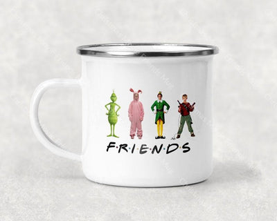 Christmas Movie Friends Mug Coffee