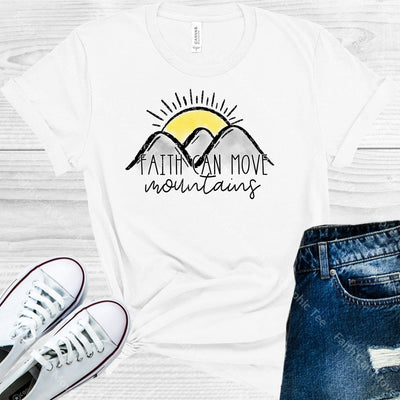 Faith Can Move Mountains Graphic Tee Graphic Tee
