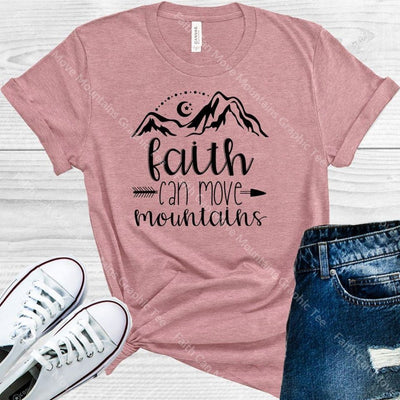 Faith Can Move Mountains Graphic Tee Graphic Tee