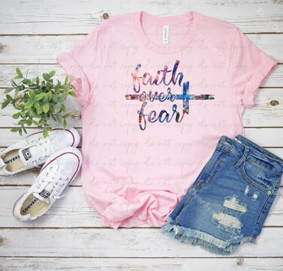 Faith Over Fear Graphic Tee Graphic Tee