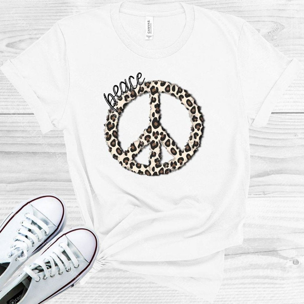 Leopard Peace Sign