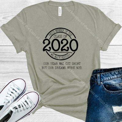 Proud Member Of The Class 2020 Graphic Tee Graphic Tee