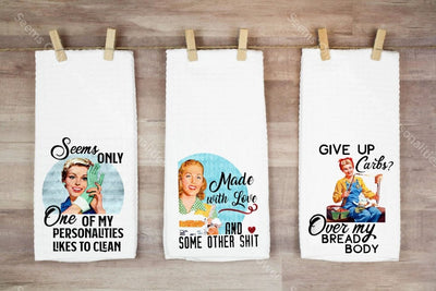Seems Only One Of My Personalities Likes To Clean Hand Towel