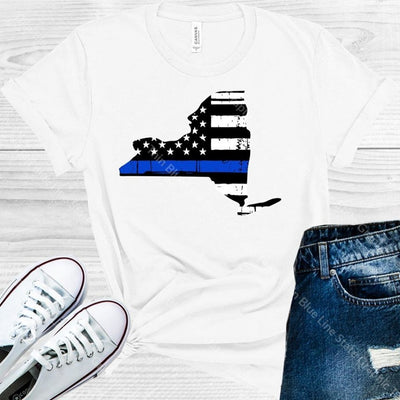 Thin Blue Line State Graphic Tee Graphic Tee