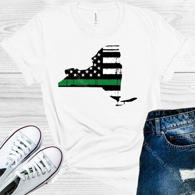Thin Green Line State Graphic Tee Graphic Tee