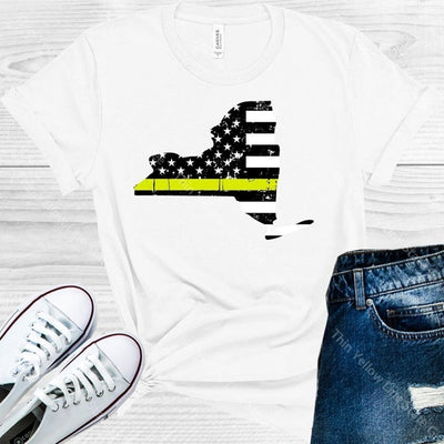 Thin Yellow Line State Graphic Tee Graphic Tee
