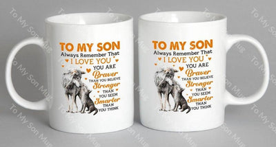 To My Son Mug Coffee