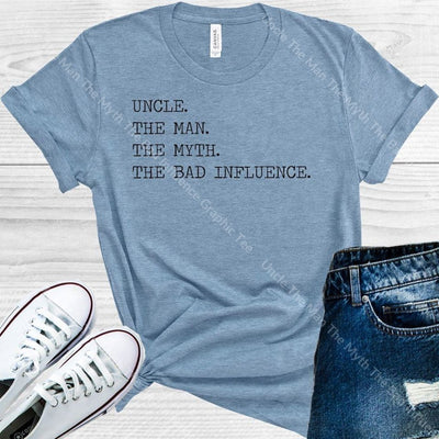 Uncle The Man Myth Bad Influence Graphic Tee Graphic Tee