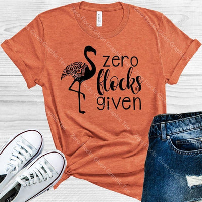 Zero Flocks Given Graphic Tee Graphic Tee